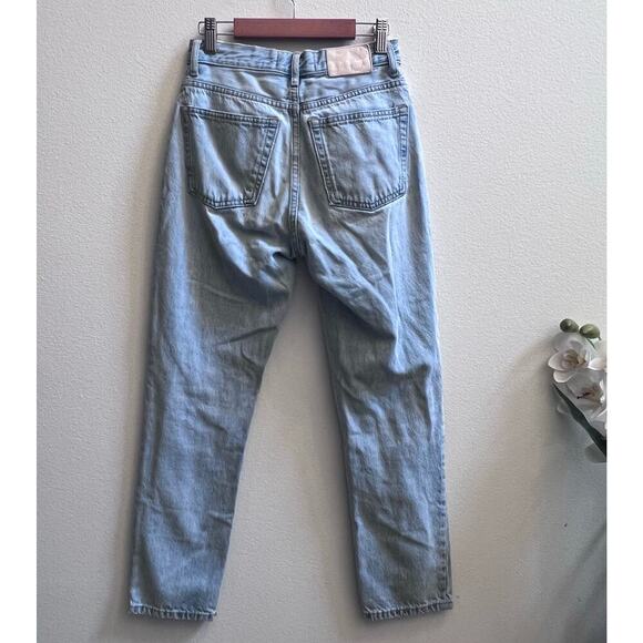 Everlane The 90's Cheeky Jean Organic Cotton Women's Jeans Size 23 Ankle Light - Picture 2 of 7